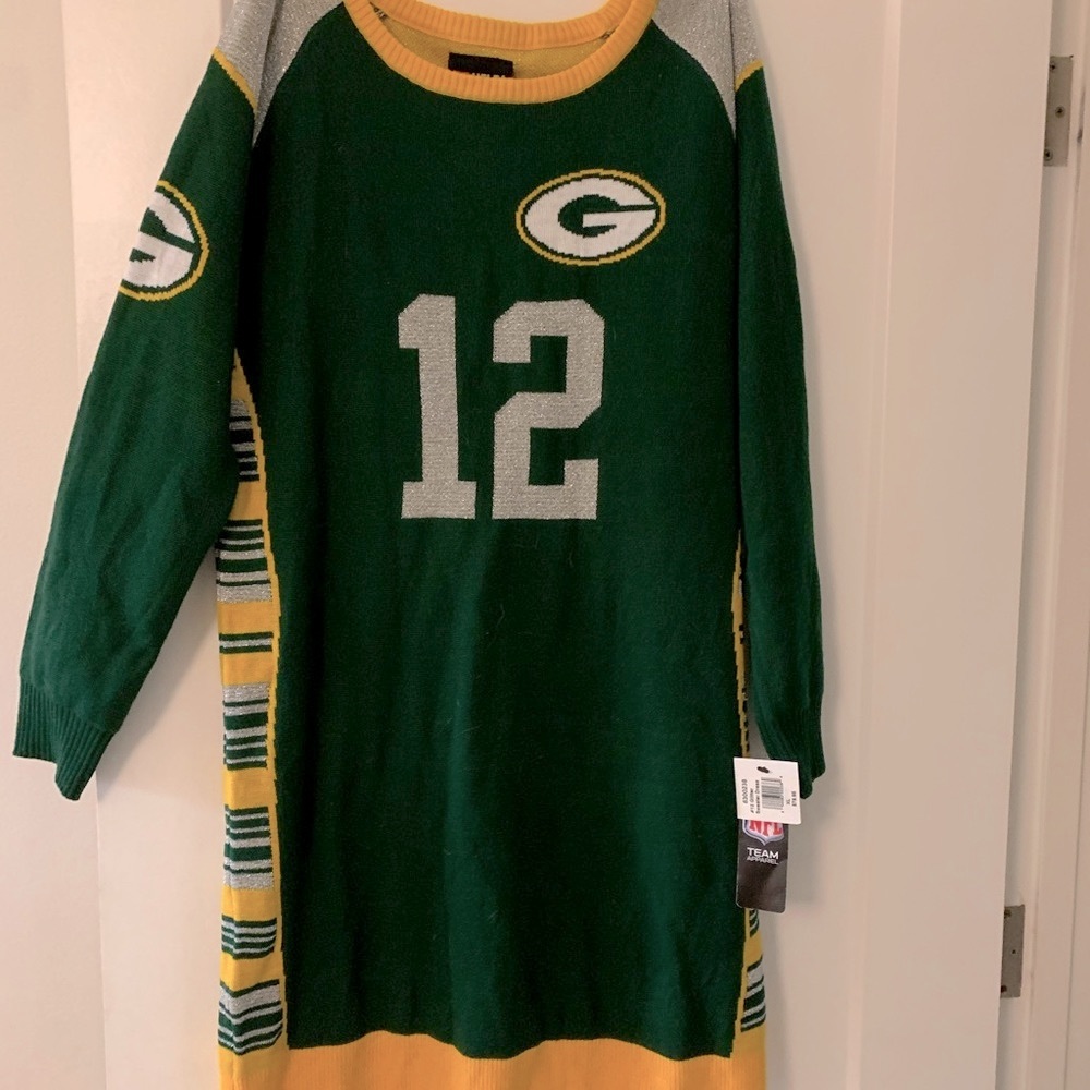 NFL GreenBay Packers Sweater Dress
